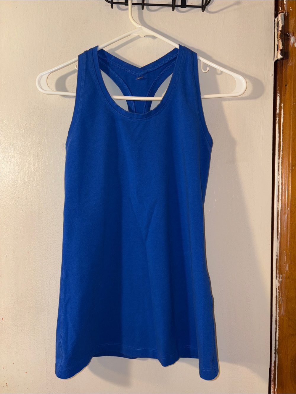 *4 items for 25*MTA Sports Blue Racerback Tank Top
